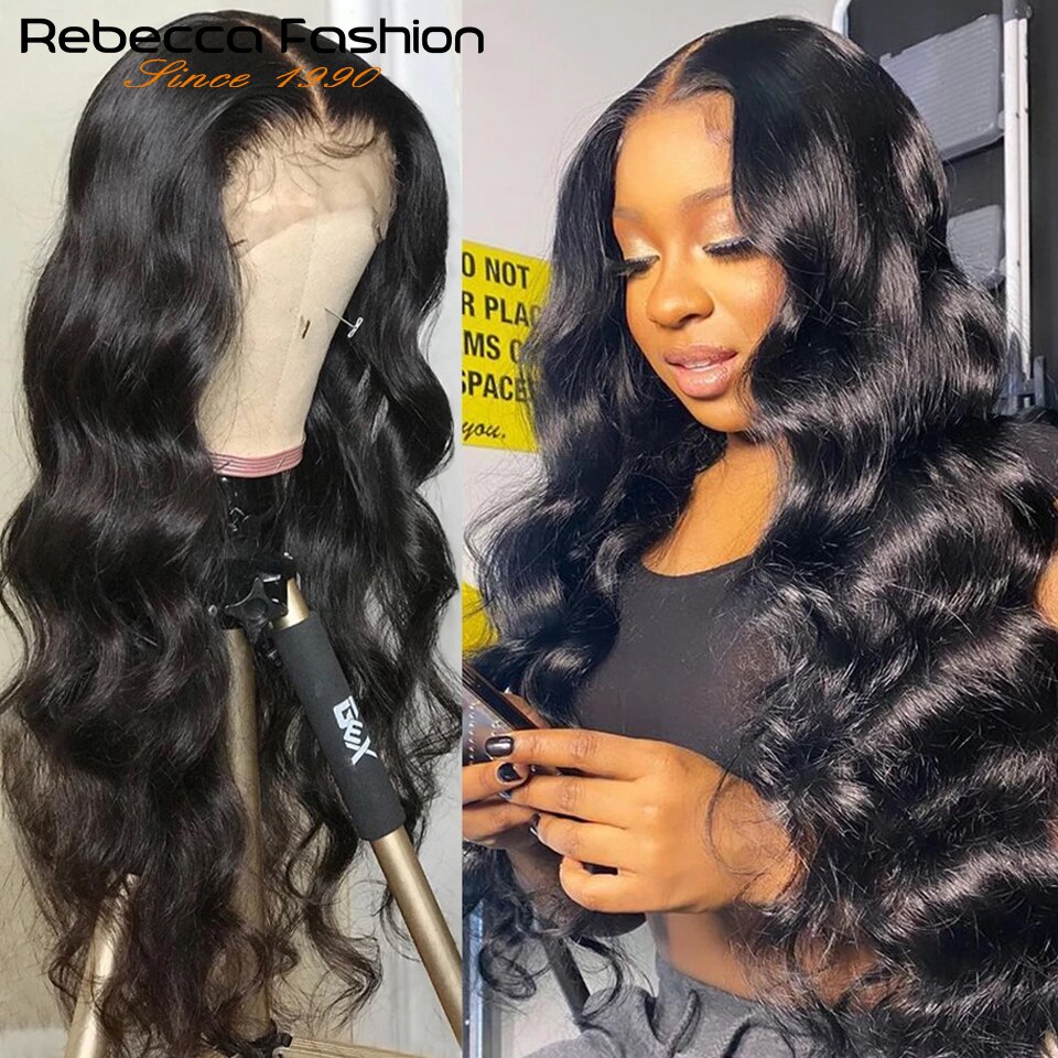Body Wave Wig HD  ̽  4x4 Closure Wig For Black Women 13x4 Body Wave Lace Front Wig HD 360 Lace Frontal Wig